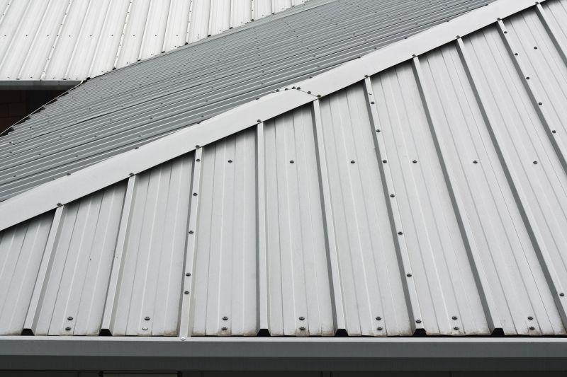 Completed Aluminum Roof on Commercial Building